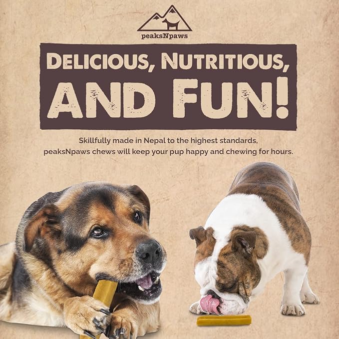 Premium Yak Cheese Dog Treats - One Size Fits All