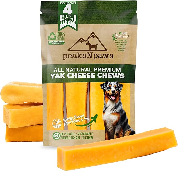 Premium Yak Cheese Dog Treats - One Size Fits All