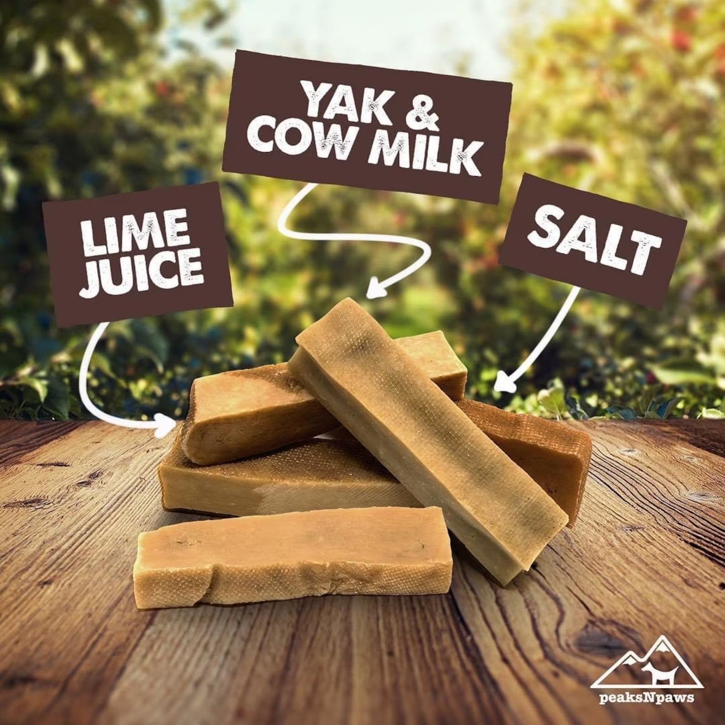 Jumbo Yak Milk Dog Chews